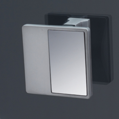 50 Griff Square Chrom Satin
